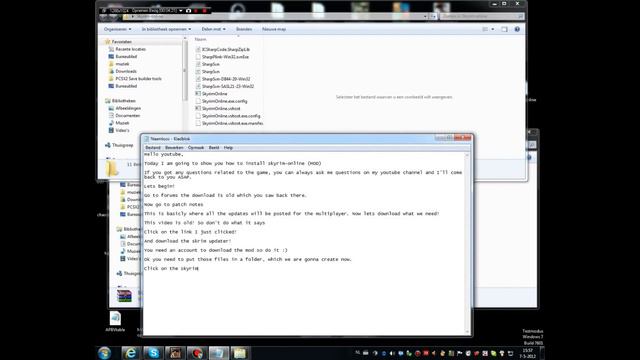 Skyrim Online Installation guide. смотреть онлайн