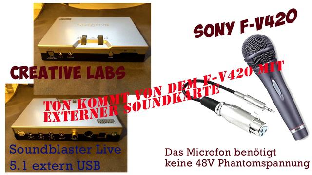 XLR Microfon mit externer Soundkarte смотреть онлайн