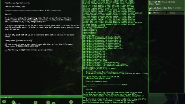 Hacknet - Ghosting The Vault - PC Gameplay смотреть онлайн
