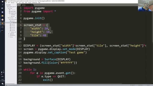 ИНТЕНСИВ ПО PYTHON | ПИШЕМ ПЛАТФОРМЕР смотреть онлайн