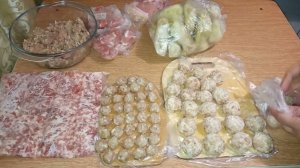Заготовка домашних полуфабрикатов