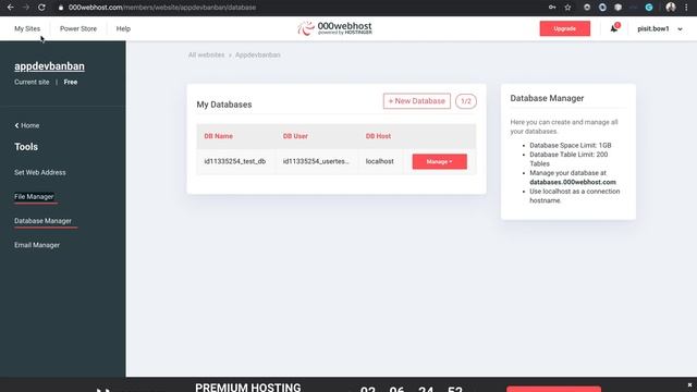 Bonus.11 สอน Upload web PHP + DATABASE ขึ้นใช้งานบน Server จริง (Hosting ฟรี !!) смотреть онлайн