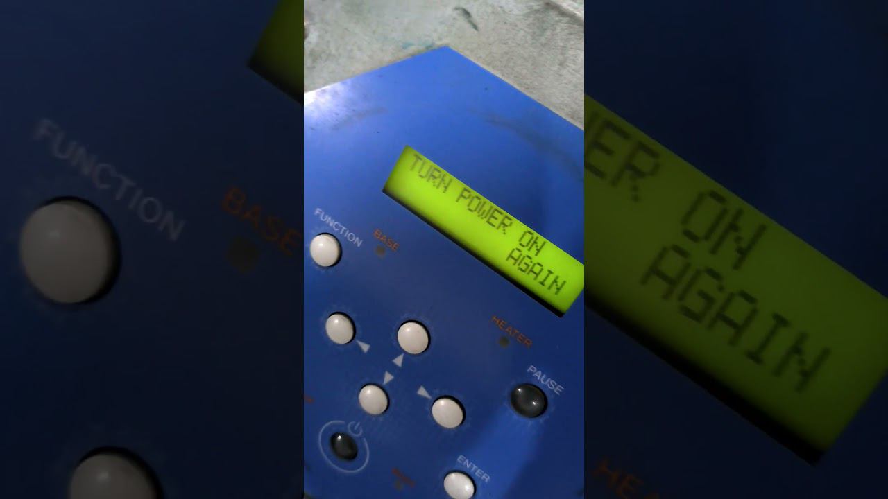 Display Message Again And Again And Again Turn Power On All Connectors Are .Roland VersaCAMM VS-640i