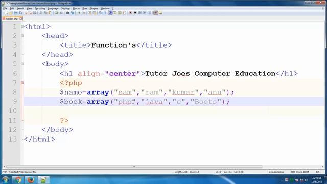 How To Use Multisort Array Function In Php In Tamil смотреть онлайн