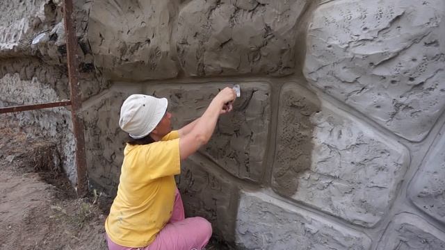 Оформление цоколя дома. Декоративный камень. смотреть онлайн