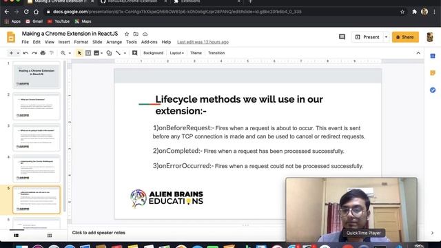 Making Chrome Extensions in ReactJS смотреть онлайн