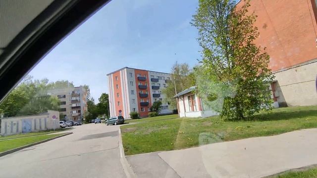 Олайне . Экскурсия по городу на авто 22 мая 2022 . 1 часть . смотреть онлайн