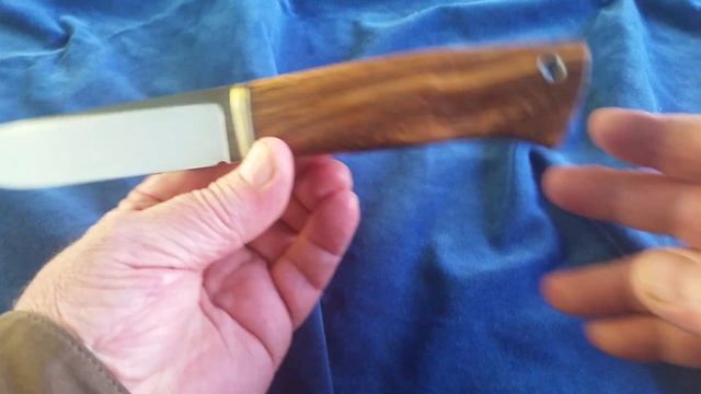 Немецкая сталь PGK. Нож для охоты. ПРОДАН. смотреть онлайн