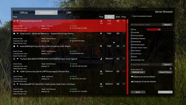 How to Use the Server Browser in DayZ Standalone 0.62 ~ 2017 смотреть онлайн