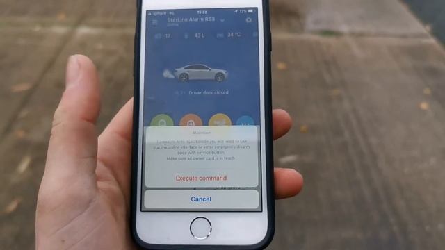 Audi RS3 Anti-Hijack Feature | Starline S96 Alarm смотреть онлайн