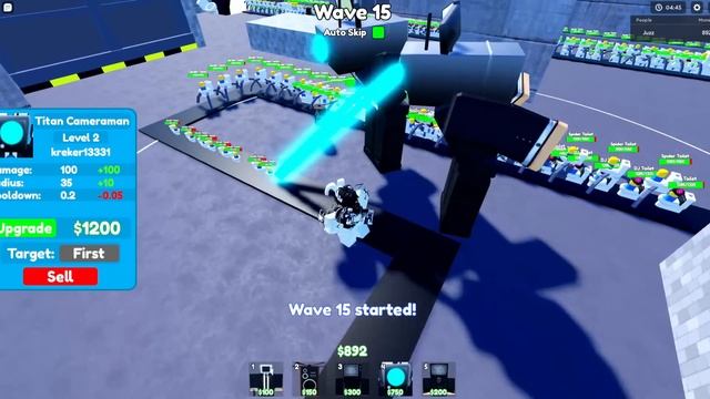 ✨КОЛЕСО ФОРТУНЫ определит ЮНИТОВ с ПОМОЩЬЮ КОТОРЫХ Я БУДУ ИГРАТЬ в Toilet Tower Defense! смотреть онлайн