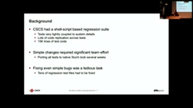 ReFrame: A Regression Testing & Continuous Integration Framework for HPC (V. Karakasis, CSCS) смотреть онлайн