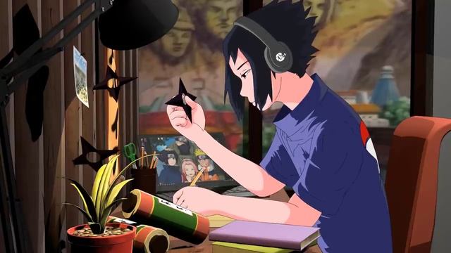 Sasuke Study lofi _ изучает музыку в стиле лофи _ Naruto Vibes смотреть онлайн