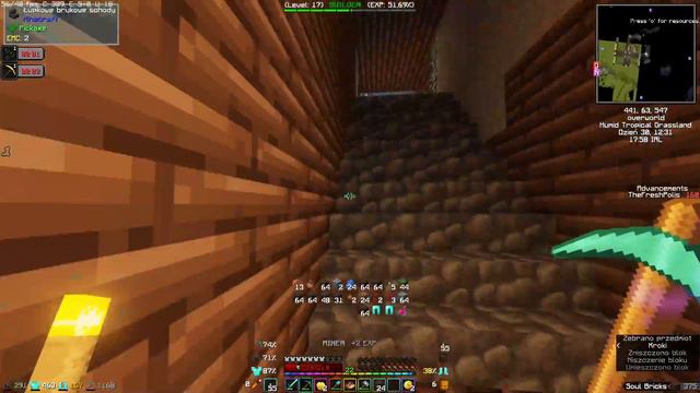 SEZON 2 #14 MINECRAFT NA MODMODACH I BOOST LEVELI PRAC смотреть онлайн