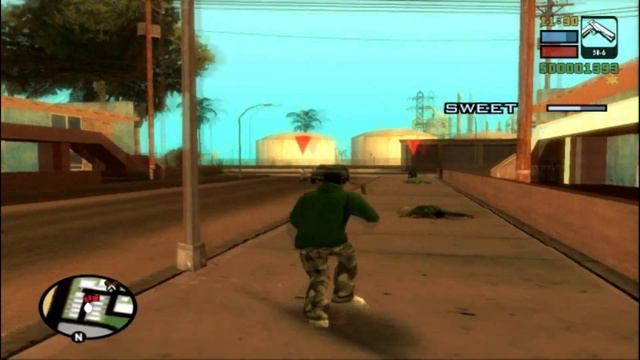 GTA San Andreas - Sweet's Girl (With Motion Blur & Vibe Style) смотреть онлайн