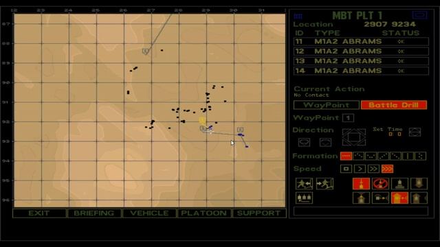 M1 Tank Platoon II USMC M1A2 "Sand Devil" Platoon (Part 1) смотреть онлайн