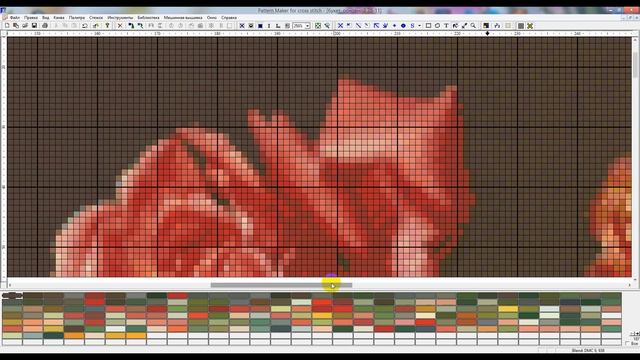 56. Создание схемы вышивки. Еще немного советов. смотреть онлайн