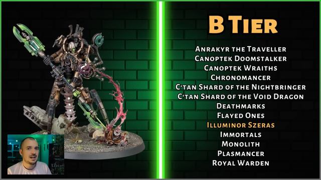 Ranking EVERY Necron Index Unit for 10th Edition - TIER LIST смотреть онлайн