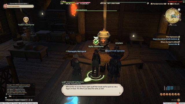 Final Fantasy 14 ARR - Twitch stream - Session 7 - Levelling смотреть онлайн