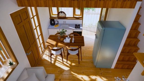 Cozy Tiny House with Loft Design Idea 5x6 Meters | Exploring Tiny House