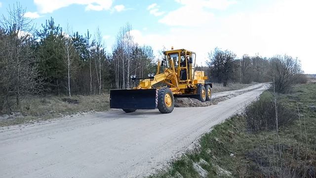 Автогрейдер ДЗ 180 планирование смотреть онлайн