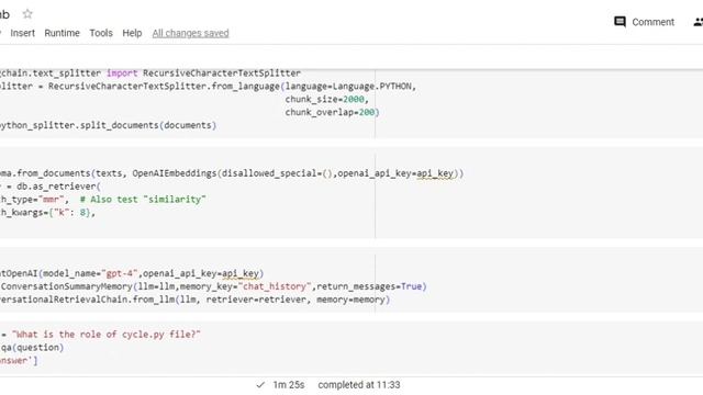 GitHub code analysis using LangChains смотреть онлайн