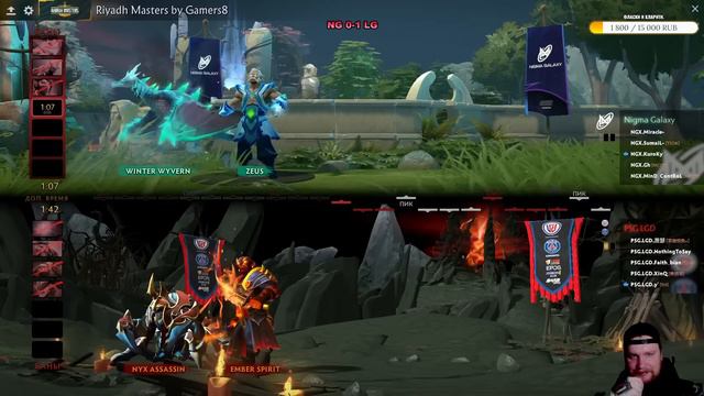 🔴[RU] NIGMA GALAXY-PSG.LGD 1/4 ПЛЕЙ-ОФФ | Riyadh Masters 2022 | НИГМА-ЛГД смотреть онлайн