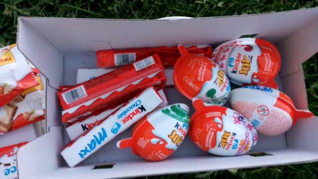 Заказ сладостей Kinder с сайта Совместные покупки. смотреть онлайн