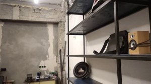 Стеллаж в  гараж своими руками - Как сделать полки в гараже.
