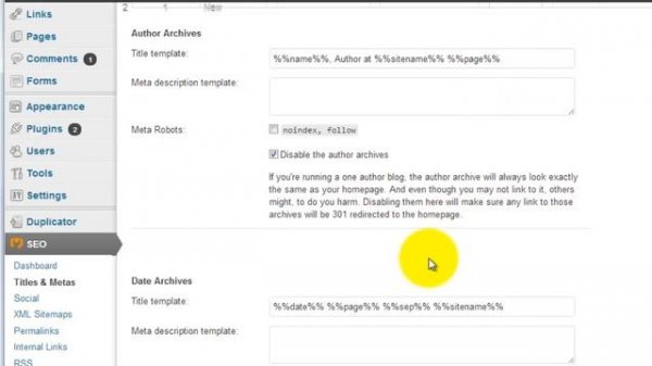 SEO TIPS: Setting Up Yoast SEO Plugin To Avoid Duplicate Content