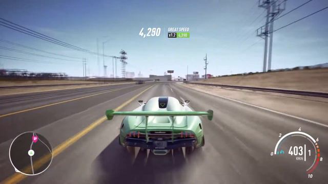 Need For Speed Payback - Fastest Car!? Koenigsegg Regera - 423 kmh (263mph) смотреть онлайн