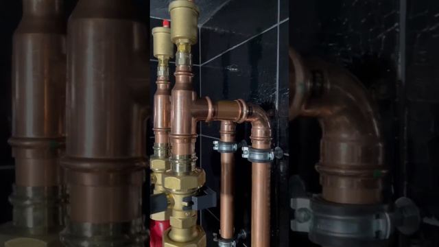 ?ГБМ. Обвязка медью??? #котельная #отопление #бойлер #oventrop смотреть онлайн