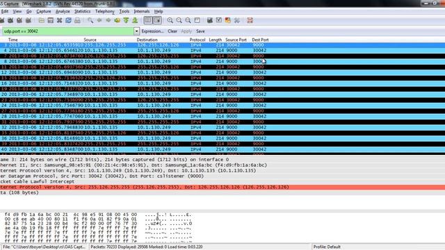 Wireshark - How to identify 1-way audio in a wireshark trace. смотреть онлайн