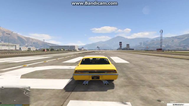 GTA 5. jaSUS за рулем маслкара. Красиво смотреть онлайн