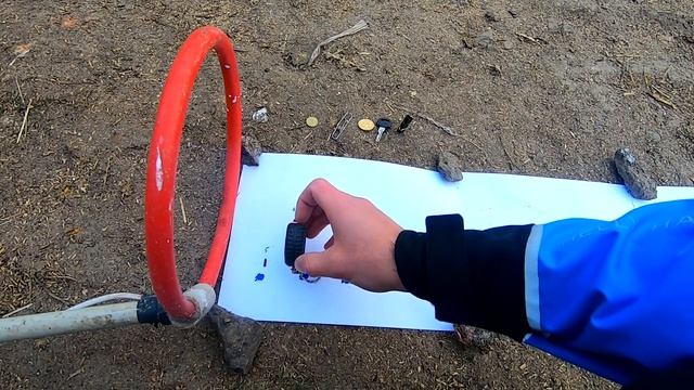 ТЕСТ МЕТАЛЛОИСКАТЕЛЯ (ПИРАТ), САМЫЙ ДОСТУПНЫЙ МЕТАЛЛОИСКАТЕЛЬ!! смотреть онлайн