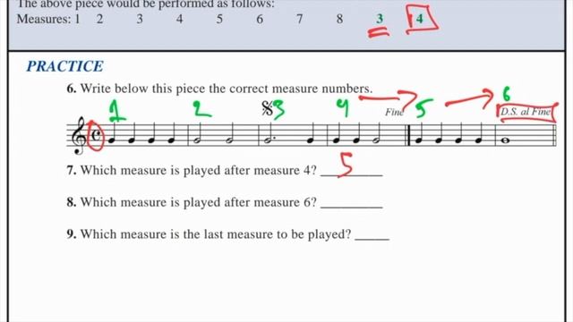 Level 1B | Lesson 18 | Part 3 - Repeat Signs (D.S. al Fine) (Practice) смотреть онлайн