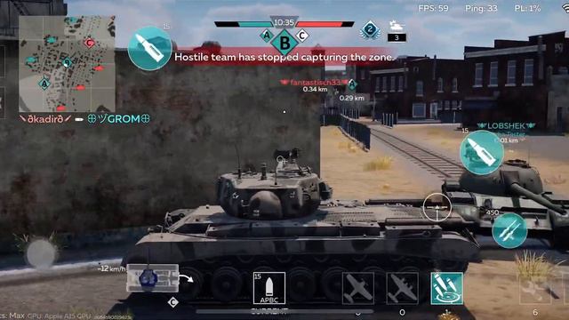 WarThunder Mobile - Max graphics - T54E1 premium platoon смотреть онлайн