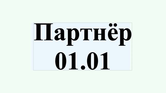 Партнёр 01.01