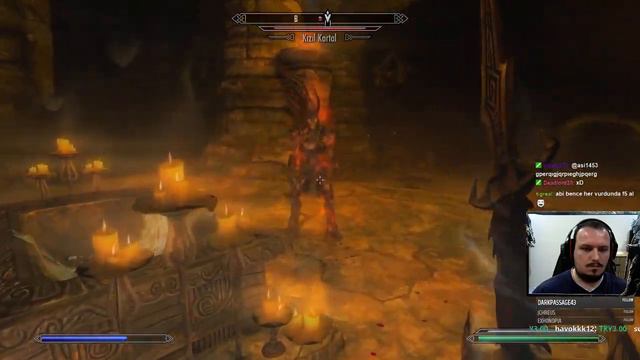 Khalnir Fırtına-Kılıç Vs Kızıl Kartal (Red Eagle) - Daedric Zorluk - Skyrim Special Edition смотреть онлайн