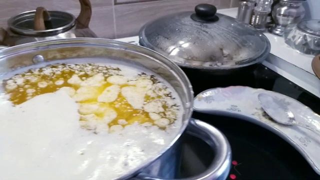 Топленное масло . Варю сама. смотреть онлайн