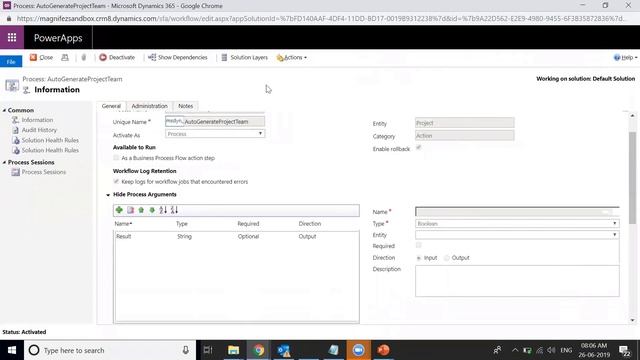 Building Custom events with Actions in Dynamics 365 Customer Engagement (CE) Dynamics CRM смотреть онлайн