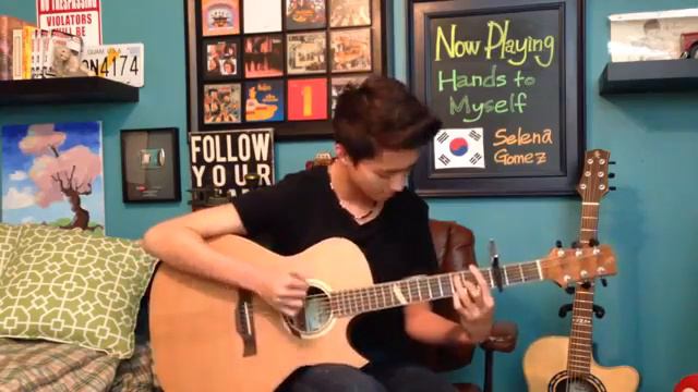 Selena Gomez -hands to myself (guitar) смотреть онлайн