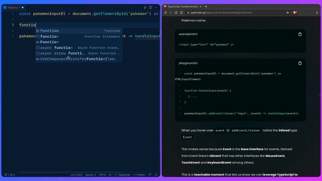 TypeScript Fundamentals - #10 TypeScript Assertions Specify And Override Types смотреть онлайн