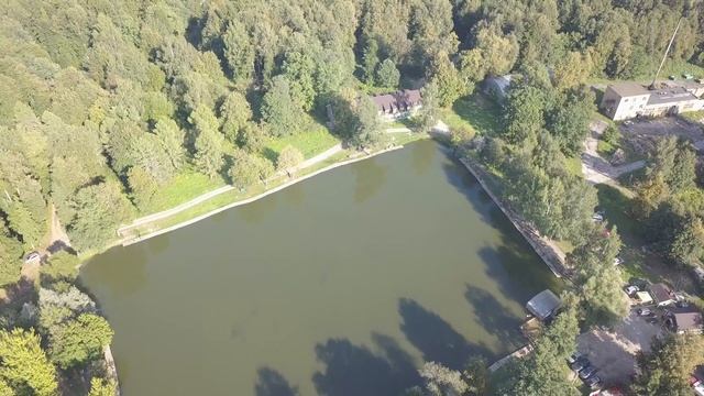 Усадьба Ольгово, Дмитровский район, Московская область. Estate Of Ol'govo. DJI Mavic Pro 4K Video
