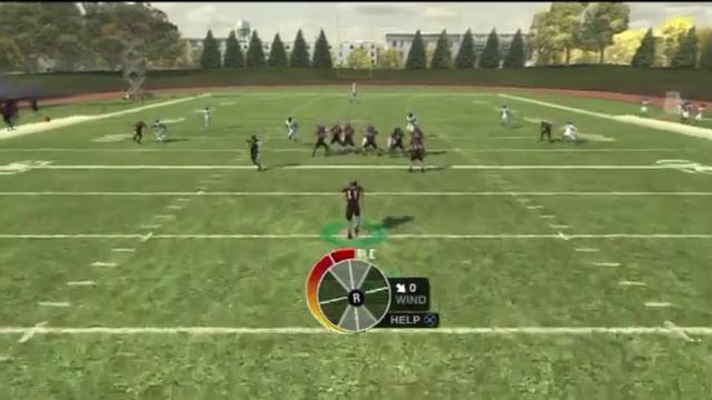 NCAA Football 09 - Coffin Corner Punting смотреть онлайн