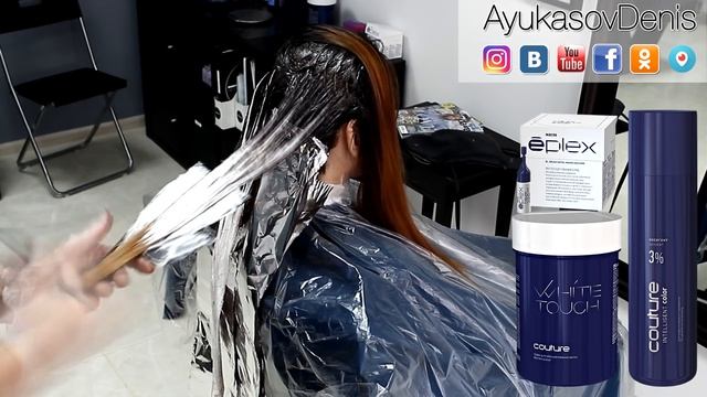 Coloration #38 Балаяж с тонированием в технике Overflow. Balayage смотреть онлайн