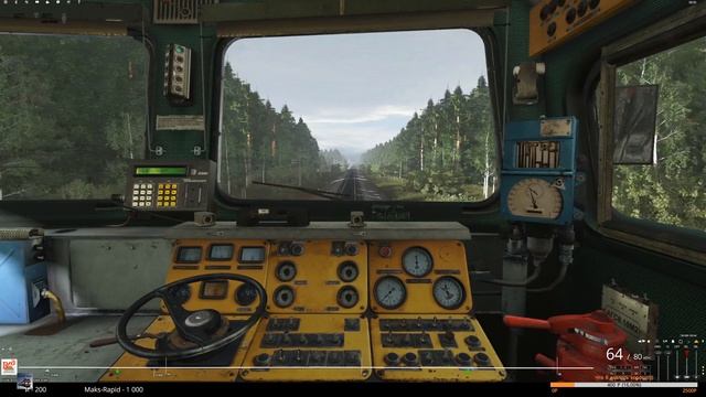 Trainz19 "Печорская Магистраль" С грузовым.2ТЭ116. Сценарий для подписчиков. смотреть онлайн
