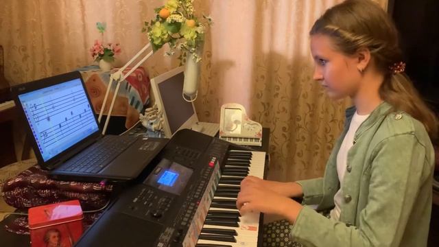 Margarita. Чтение нот с листа Ф.Лист "Грёзы любви" смотреть онлайн