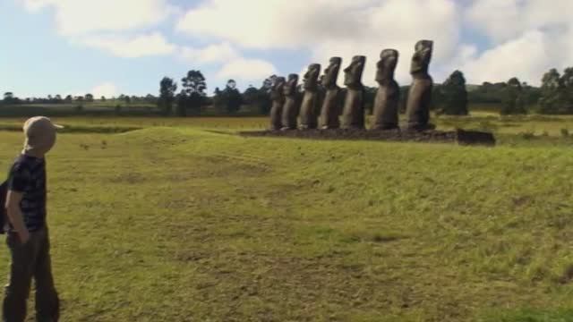 Остров Пасхи 1 "Рапа Нуи" интересный народ. смотреть онлайн