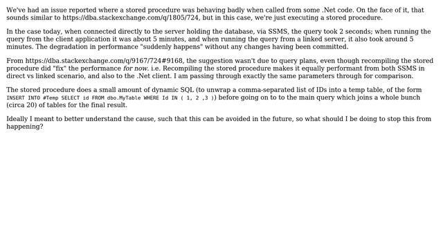 Databases: Performance differences between executing via Linked Server vs. SSMS (2 Solutions!!) смотреть онлайн